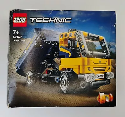 Buy LEGO 42147 Technic:  Dump Truck Or Digger Complete With Box & Instructions • 4.20£