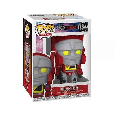 Buy Funko Pop! Retro Toys: Transformers G1- Blaster - Transformers Classic - Collect • 16.63£