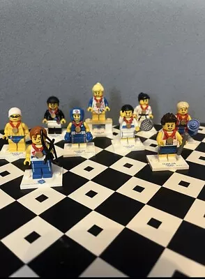 Buy Lego 8909 Team GB Olympic Minifigures,  Full Set 2012 - Excellent Condition • 80£