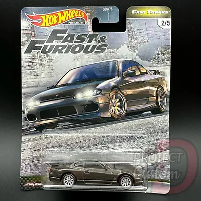 Buy Hot Wheels Nissan Silvia S15 Premium Fast Tuners 2/5 2022 Real Riders New • 18.99£