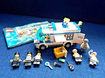 Buy LEGO CITY Police Van Prisoner Transport Van 7286 Extra Minifigures Cops Robbers • 15£
