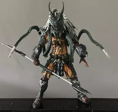 Buy Predator Clan Leader Kenner Tribute 9  Action Figure Genuine Neca • 45£