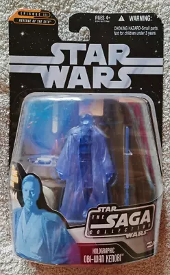 Buy Star Wars Holographic Obi-wan Kenobi #063 Saga Collection Action Figure New Rare • 9.99£