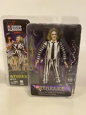 Buy Neca Beetlejuice Figure Cult Classics Series 7 Tim Burton Michael Keaton Movie • 114.99£