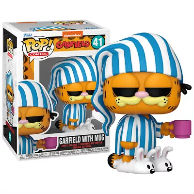 Buy Funko Pop Garfield With Mug POP! Comics Figure 41 • 16.99£