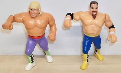 Buy WWF/WWE - New Foundation - Owen Hart & Jim Neidhart Wrestling Figures - Hasbro - • 34.99£