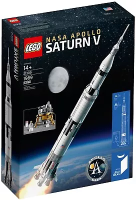 Buy ♣ Lego Ideas 21309 - Nasa Apollo Saturn V - New ♣ • 189.68£