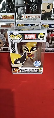 Buy Funko Pop Marvel X-Men Wolverine Battle Damage #1375 + Free Protector • 19.99£