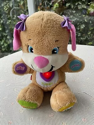 Buy Fisher Price Laugh And Learn Smart Stages Interactive Puppy Toy Plush RRP £23 • 6£