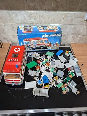 Buy Playmobil Vintage Huge Bundle Hospital Theatre Ward Figures Ambulance 3456 • 30£