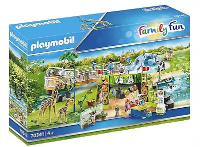Buy Playmobil 70341 Large City Zoo 213 Piece Building Set • 154.31£