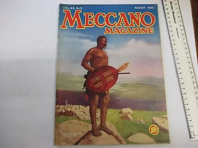 Buy Prewar Meccano Magazine -  August 1935-good Condition For Year-please Read Below • 4.99£