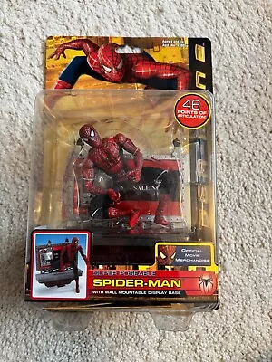 Buy Brand New 2004 Spiderman 2 ' SUPER POSEABLE ' Collectable Action Figure Rare • 202.46£