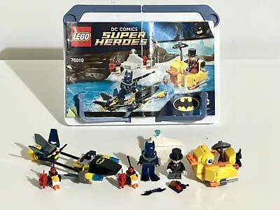 Buy LEGO DC Comics Super Heroes: Batman: The Penguin Face Off (76010) +instructions • 8£