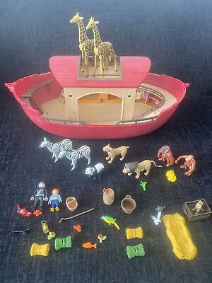 Buy Vintage 2003 Playmobil 3255 Floating Noah's Ark With  Animals • 12.99£