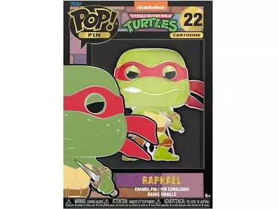 Buy  Funko Pop! Large Enamel Pin Teenage Mutant Ninja Turtles Raphael  • 5£