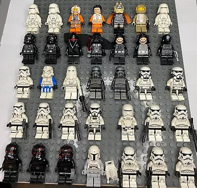 Buy 35 Lego Star Wars Minifigures Bundle • 75£