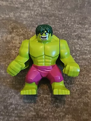 Buy Lego Marvel Hulk Magenta Minifigure Big Fig From Set 76078 • 18£