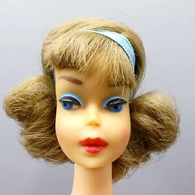 Buy American Girl Pink Skin Side Part Vintage Barbie Doll From 1966 • 3,477.57£