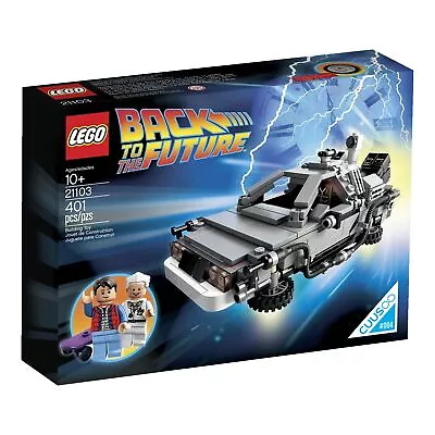 Buy LEGO Back To The Future Couusoo Delorian Time Machine 21103 • 207.64£