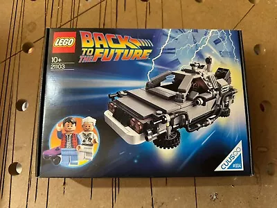 Buy Lego Ideas Back To The Future The DeLorean Time Machine 21103 Brand New Sealed • 145£