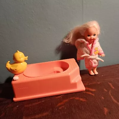 Buy 1995 Barbie Bathtime Fun Kelly | Mattel | 90's Toys  • 8.43£