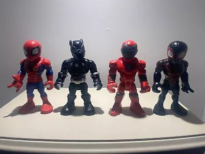 Buy Playskool Heroes Marvel Super Hero Adventures 3 Action Figures 5  Hasbro • 9.99£