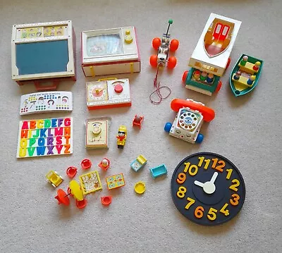 Buy Vintage Fisher Price Toys 1970s And '80s • 30£