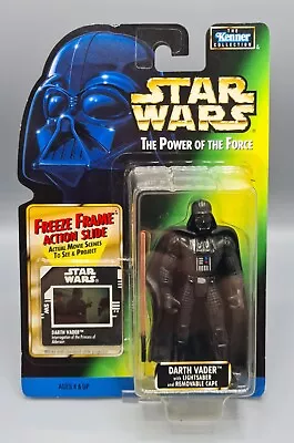 Buy Vintage Kenner Star Wars POTF2 Darth Vader Freeze Frame 1997 MOC • 13.95£