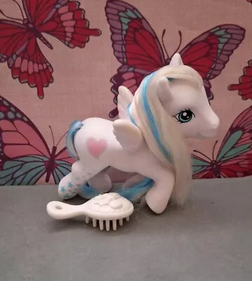 Buy My Little Pony G3 Extremely Rare Pegasus Starcatcher & Brush. Glitter Wings! #2 • 60£