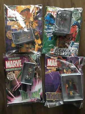 Buy 4x Eaglemoss The Classic MARVEL Figurine Collection Original Packaging Job Lot • 25£