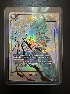 Buy Vegito SCR-Double Star Alt Art Secret Rare FB02-139 Fusion World English Set • 559.15£