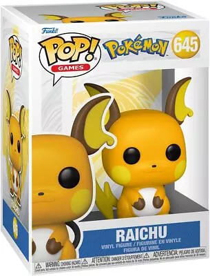 Buy Funko POP Games Pokemon - Raichu - Collectable Vinyl Figure - Gift Idea - Offi • 9.21£