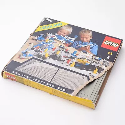 Buy Lego Classic Space Two Crater Plates 305 Boxed Vintage 1979 Baseplates • 32£