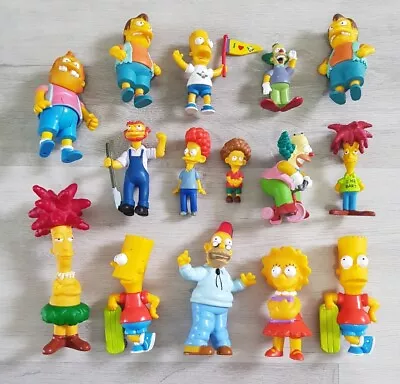 Buy 15 X THE SIMPSONS FIGURES BUNDLE Bart GROUNDSKEEPER WILLIE Nelson KRUSTY Grampa • 39.99£