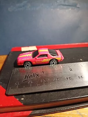 Buy Hot Wheels Hot Pink Camaro IROC-Z Z-128 1983 Micro Color Racers Vintage FREEPOST • 13.99£