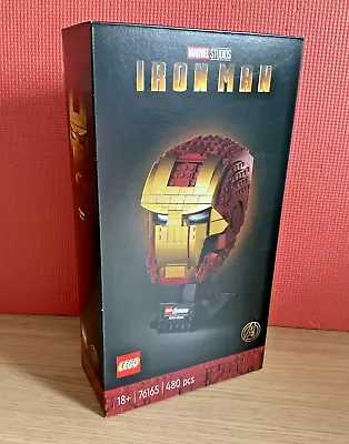 Buy LEGO Marvel Iron Man Helmet 76165 - Brand New/Sealed - Retired Set • 123.99£