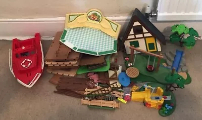 Buy Playmobil Accessories Spares Bundle Lot Buildings House Parts Boat Vintage • 14.75£