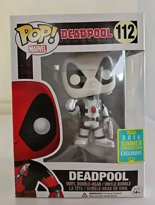 Buy Funko Pop! Deadpool White Suit | SDCC 2016 Exclusive & Free Protector! • 40£
