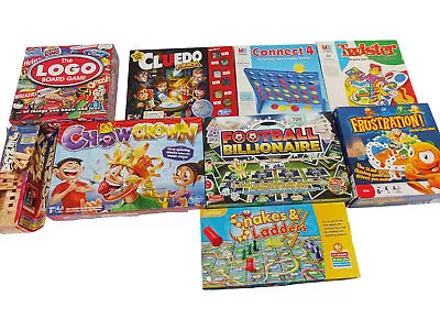 Buy Mixed Lot Bundle Of 9 Classic Board Games Including Jenga Cluedo  G6 P449 • 8.50£