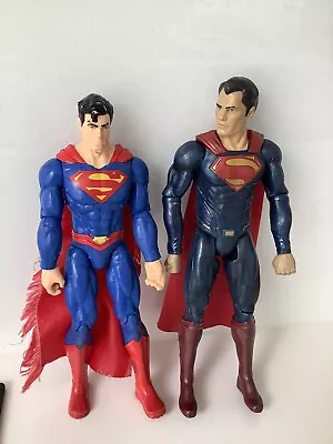 Buy 2 Superman 12 Inch Action Figures • 3.99£