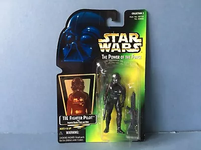 Buy Star Wars The Power Of The Force - Tie Fighter Pilot Kenner Hasbro 1997 • 20£