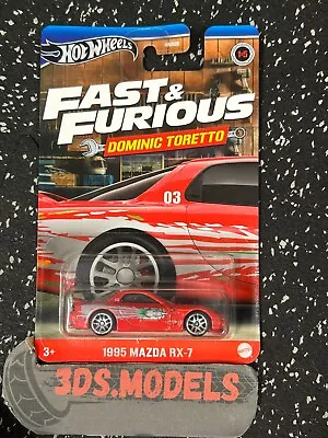 Buy FAST & FURIOUS MAZDA RX7 1995 Hot Wheels 1:64 **COMBINE POSTAGE** • 5.95£