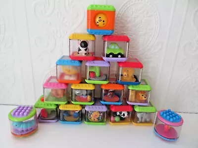 Buy Fisher Price Peek A Boo Blocks X 15 + 2 Bundle • 12£