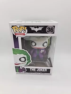 Buy Funko Pop! The Dark Knight Trilogy #36 The Joker NEW Heath Ledger Batman Villain • 10£