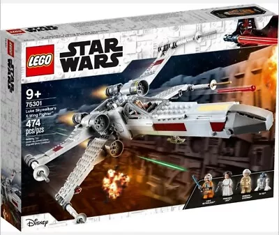 Buy RETIRED LEGO SET 75301 Star Wars Luke Skywalker’s X-Wing Fighter *An Amazing 🎁  • 59.95£