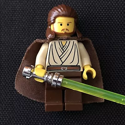 Buy LEGO Star Wars Qui-Gon Jinn Minifigure | Sw0027 | 7101 7121 7161 | Classic | VGC • 9.99£