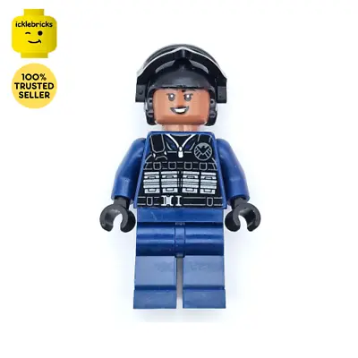 Buy LEGO MARVEL - Sh917 SHIELD Agent Female + Accessories From 76269 Avengers Tower • 9.99£