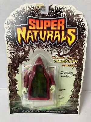 Buy SUPER NATURALS Scary Cat Evil Ghosting 6570 Vintage Tonka 1987 NEW On Card • 89.99£