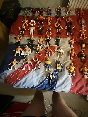 Buy WWF Hasbro 50 Wrestling Figures • 300£